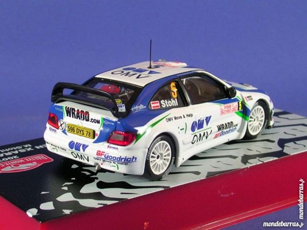 Citro&euml;n Xsara Wrc Sthol Monte Carlo 2007 1/43 Neuf Jeux / jouets
