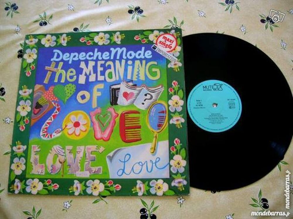 MAXI 45 TOURS DEPECHE MODE The meaning of love CD et vinyles