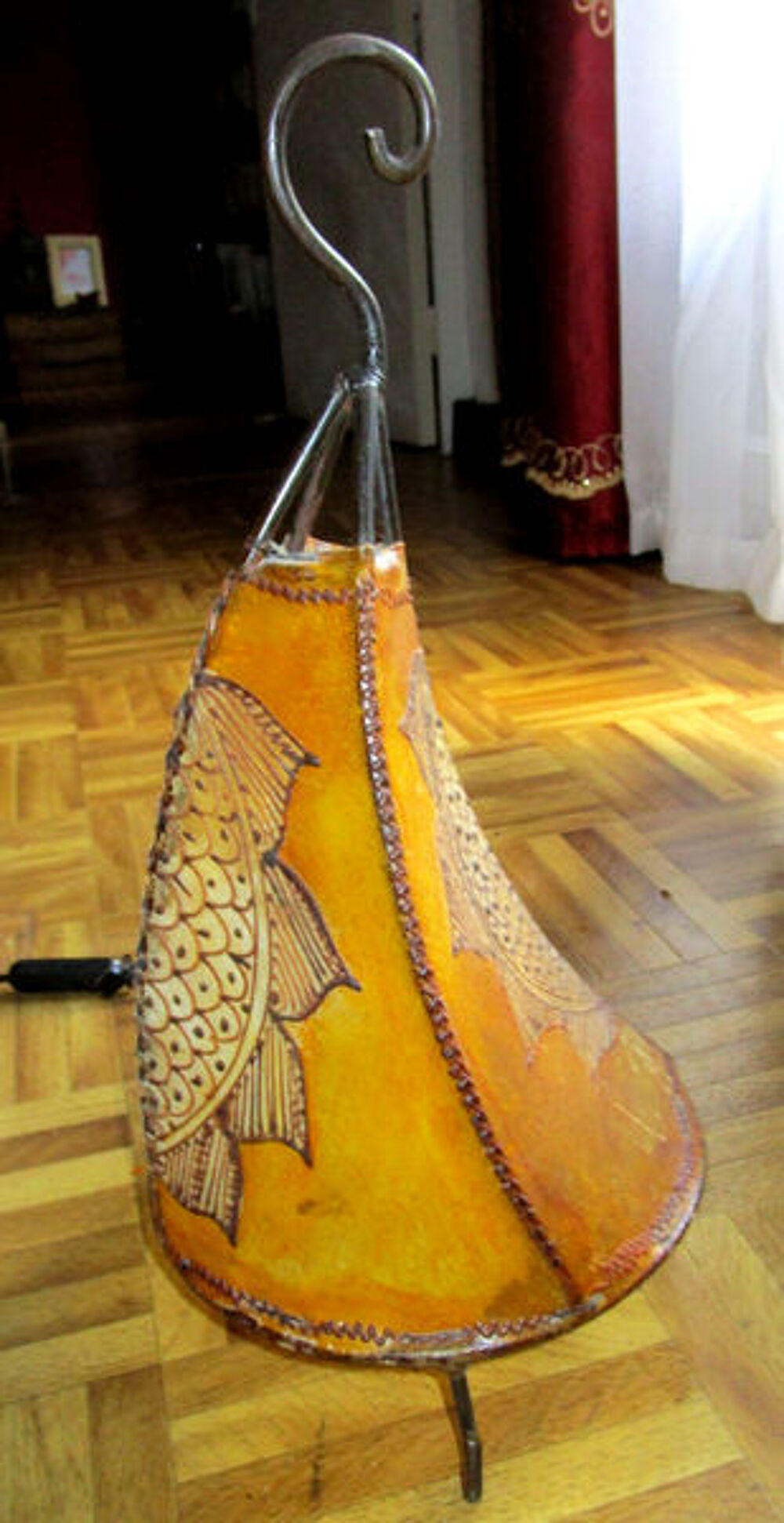 lampe marocaine jaune Décoration