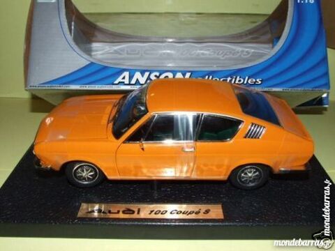 Audi 100 Coup S miniature 1/18 Anson Neuf Boite 72 Gunes (62)