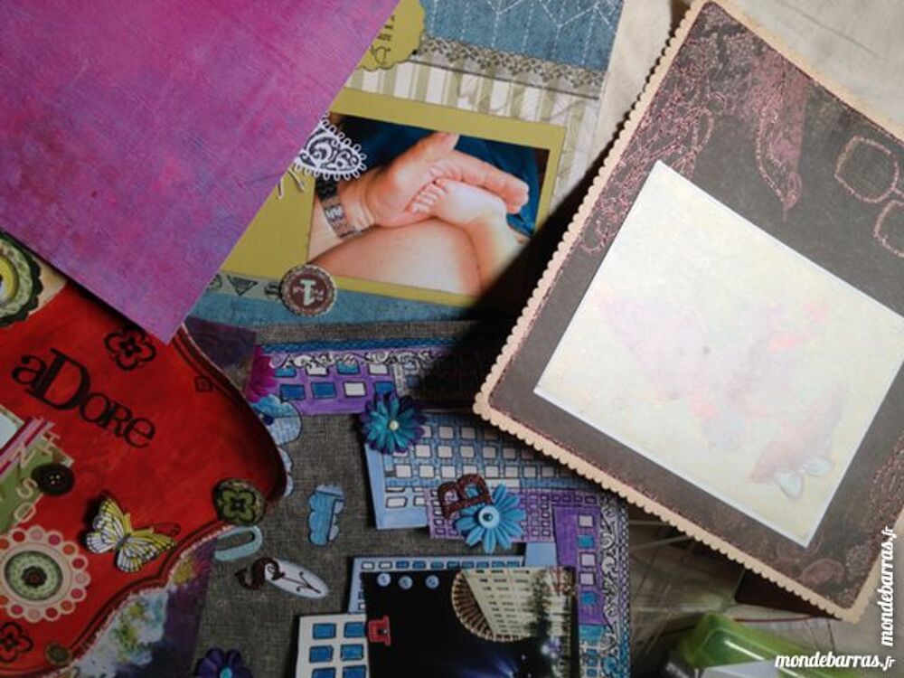 Pour scrappeuses tampons papiers decors ect Jeux / jouets