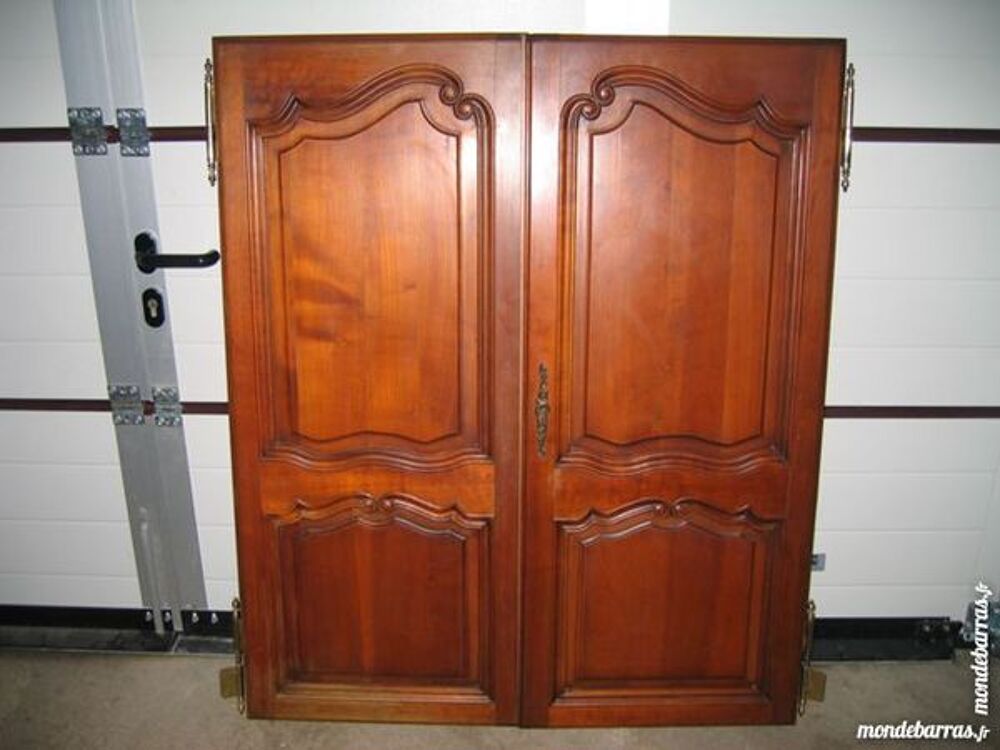 2 portes de meuble en bois fruitier Bricolage