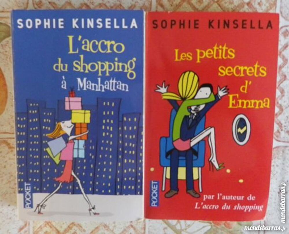 LOT DE 2 LIVRES DE SOPHIE KINSELLA Livres et BD