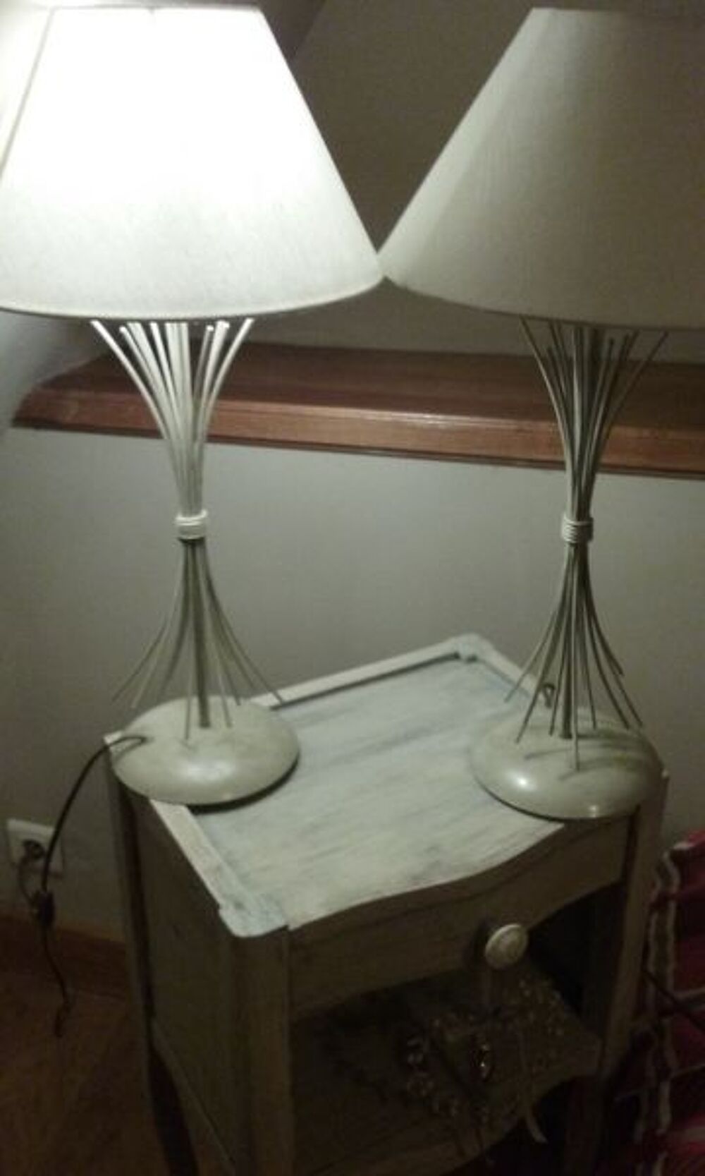 2 Lampes de chevet chambre Décoration