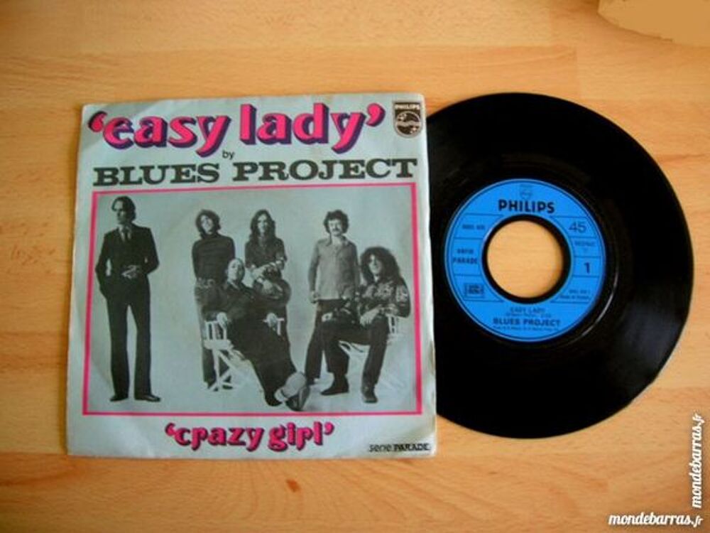 45 TOURS BLUES PROJECT Easy lady CD et vinyles