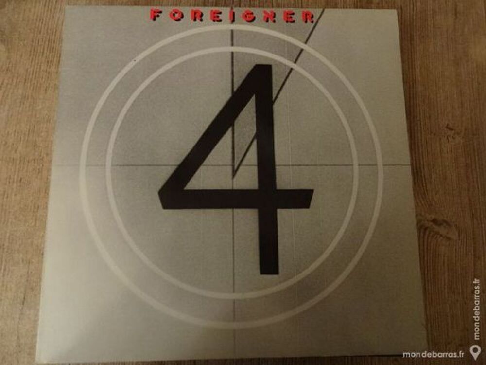 33T VINYL FOREIGNER – 4 CD et vinyles
