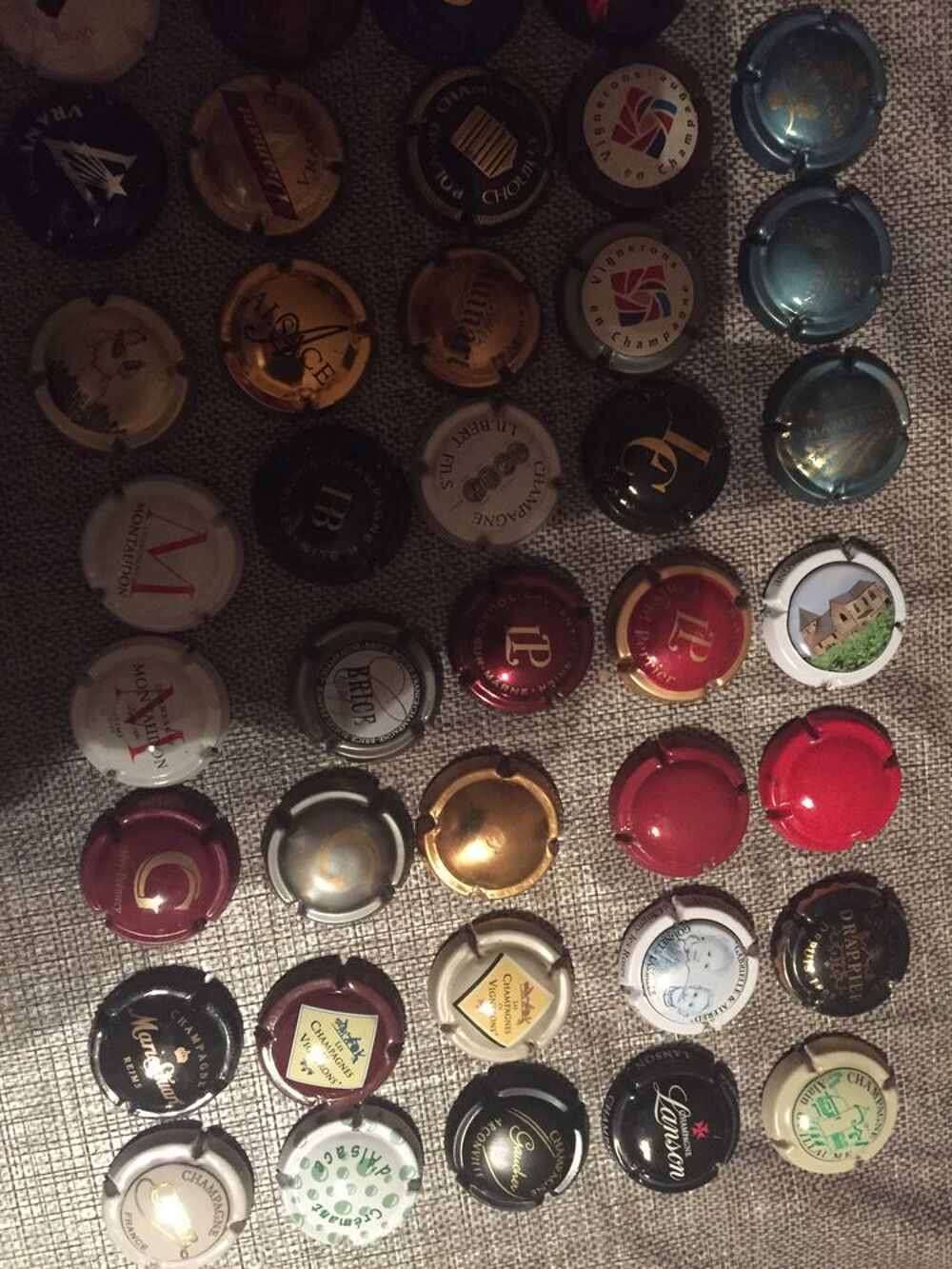 capsules de champagnes 