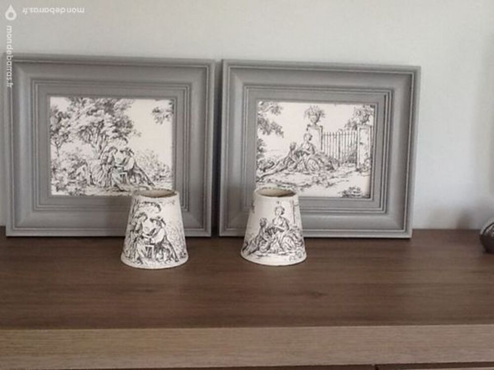 Tableaux avec abat-jour assorti Décoration