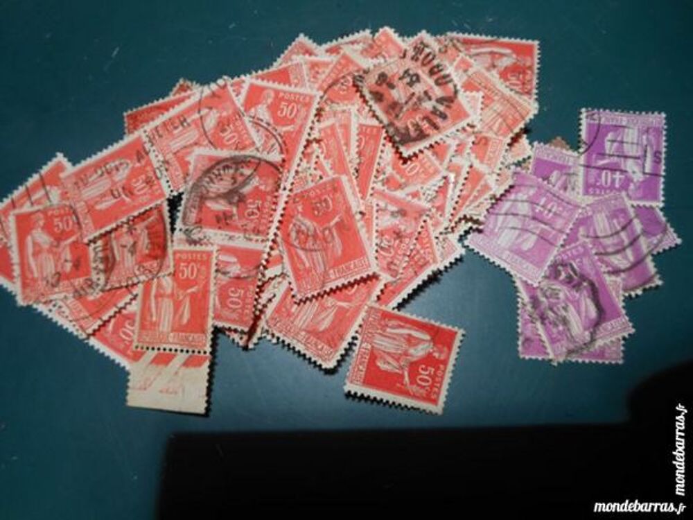 lot de timbres type paix p47 