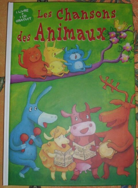 Livre + CD  LES CHANSONS DES ANIMAUX Gens de Lorraine 12 Montreuil (93)