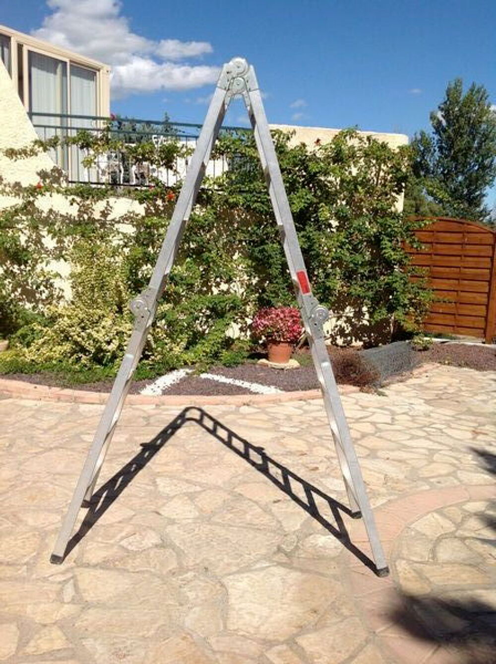 Echelle articul&eacute;e 4 Pans aluminium Bricolage