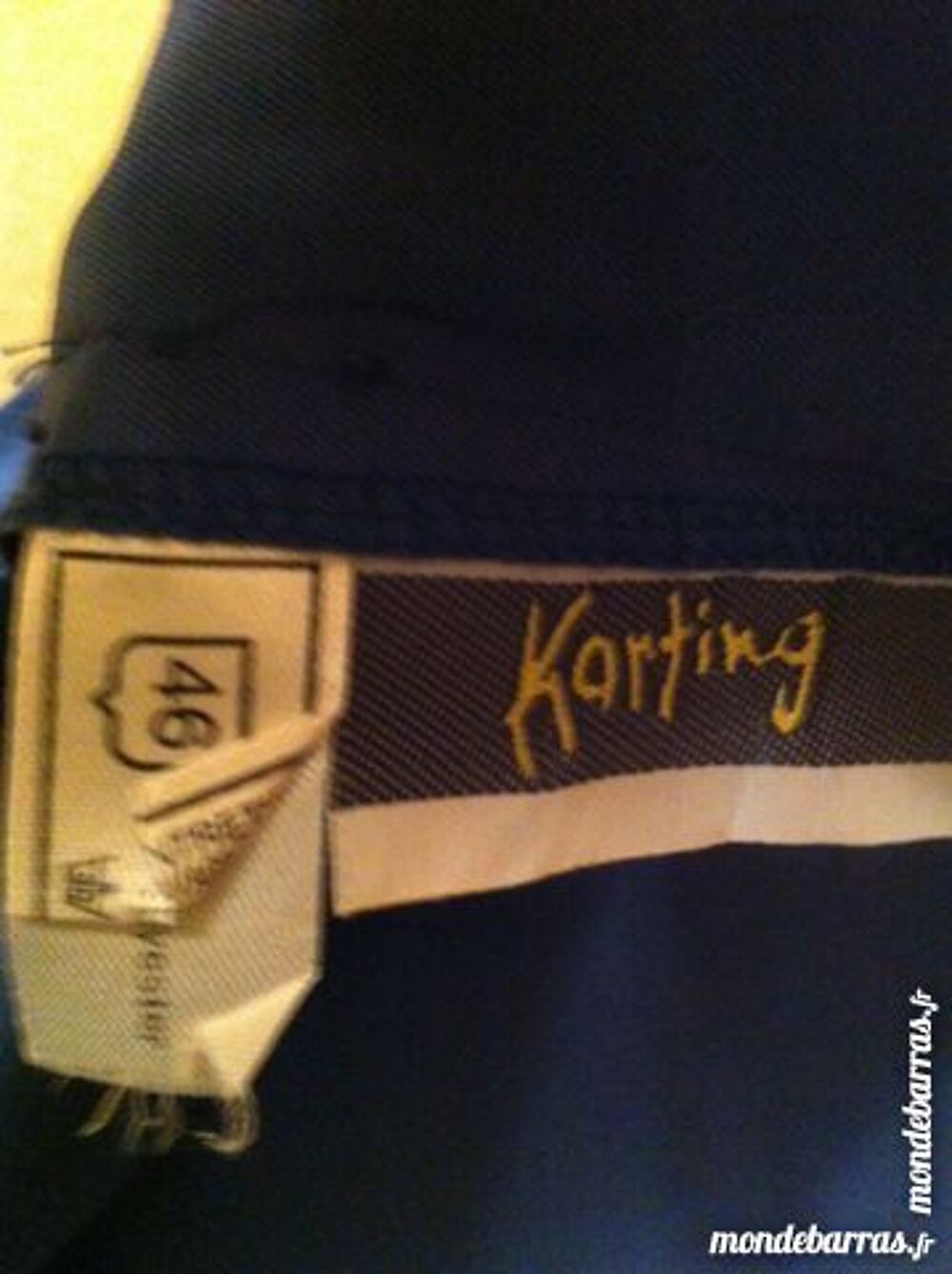 pantalon KARTING (&eacute;tat neuf) V�tements