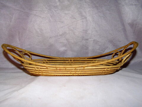 Corbeille osier panier vintage annes 60 retro 10 Dunkerque (59)