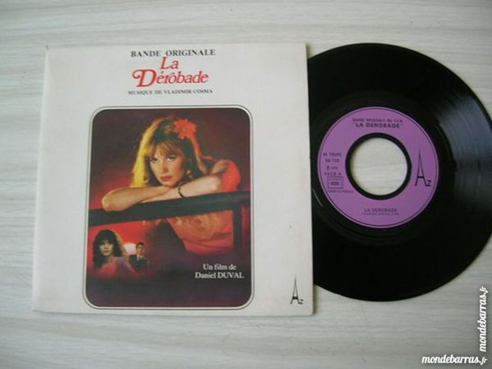 45 TOURS VLADIMIR COSMA LA DEROBADE - BOF CD et vinyles
