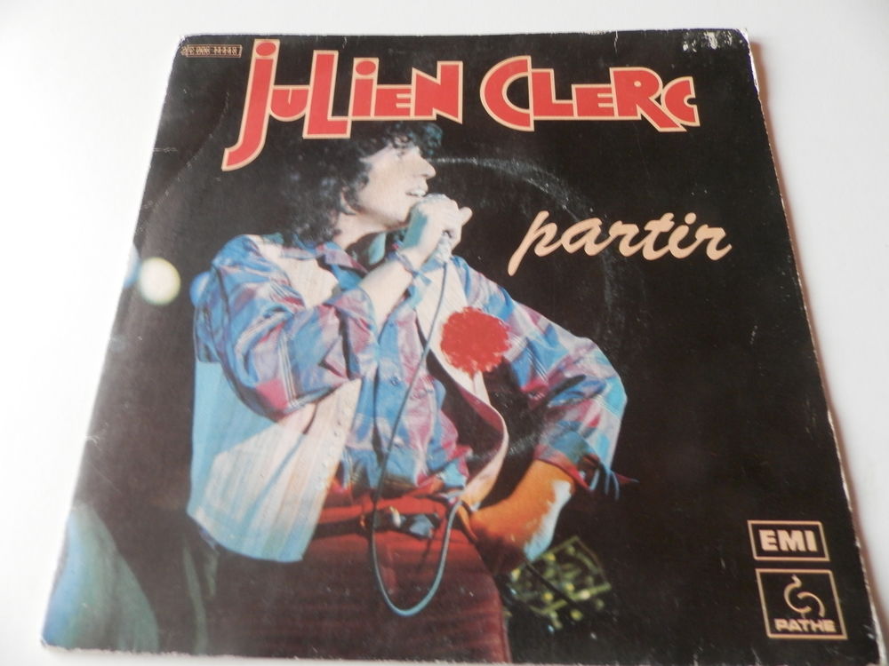 JULIEN CLERC - partir + ang&egrave;le CD et vinyles