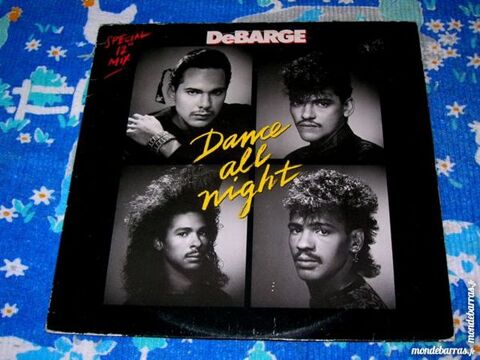 MAXI 45 TOURS DEBARGE SPECIAL 12  MIX Dance all night 18 Nantes (44)