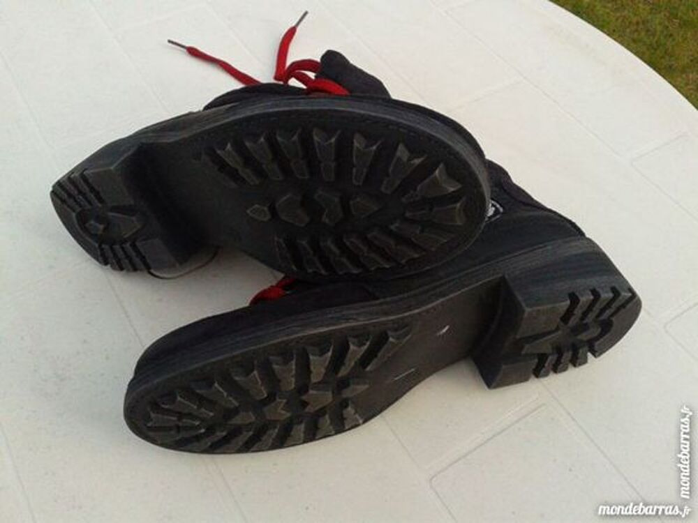 Bottines Fille &laquo;Elite&raquo; Pointure 37 Noires Chaussures