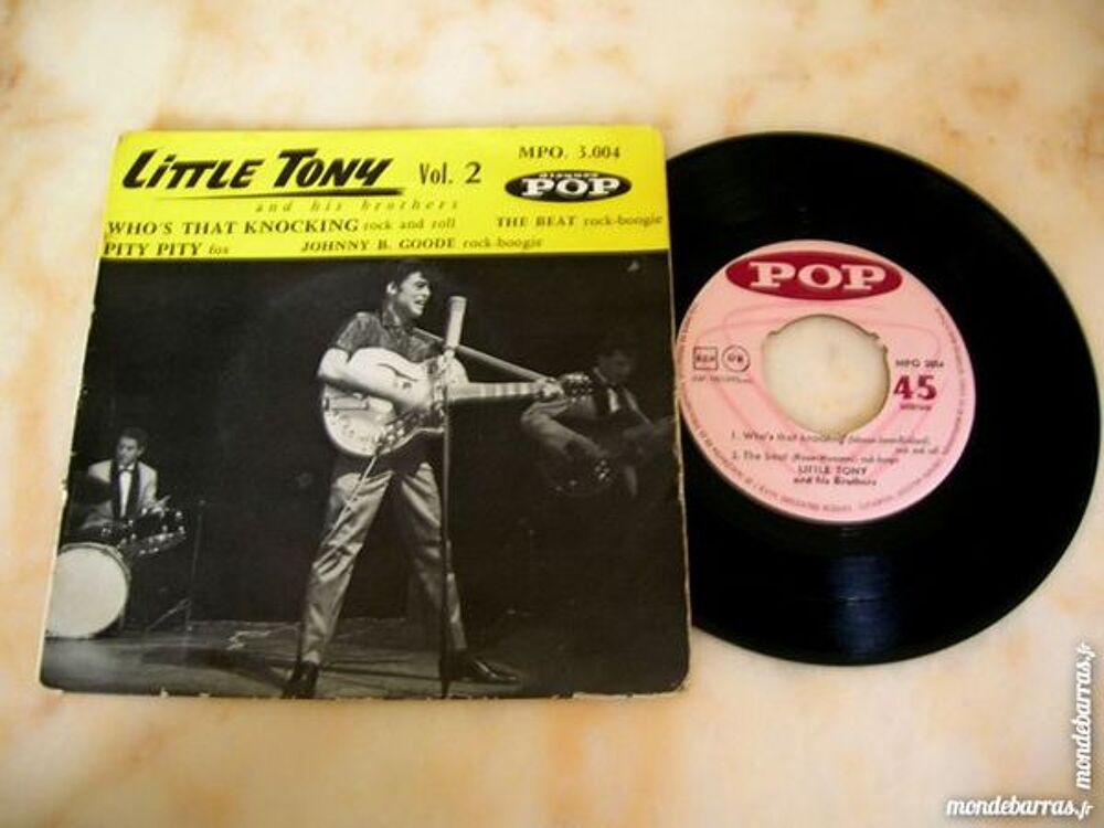 EP LITTLE TONY Who's that knocking - Vol.2 POP FRA CD et vinyles