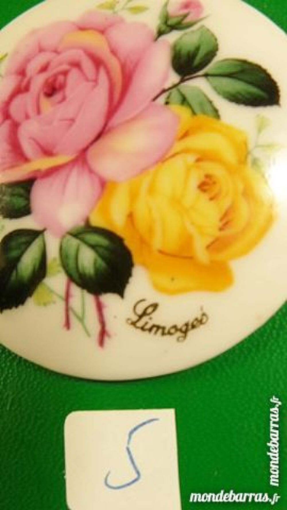 Cabochons en porcelaine de Limoges 