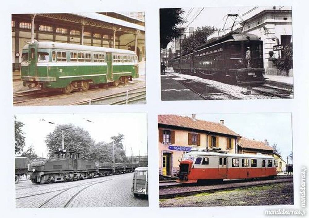 LOT 12 CPM DE TRAINS, CHEMINS DE FER, LOCOMOTIVES 