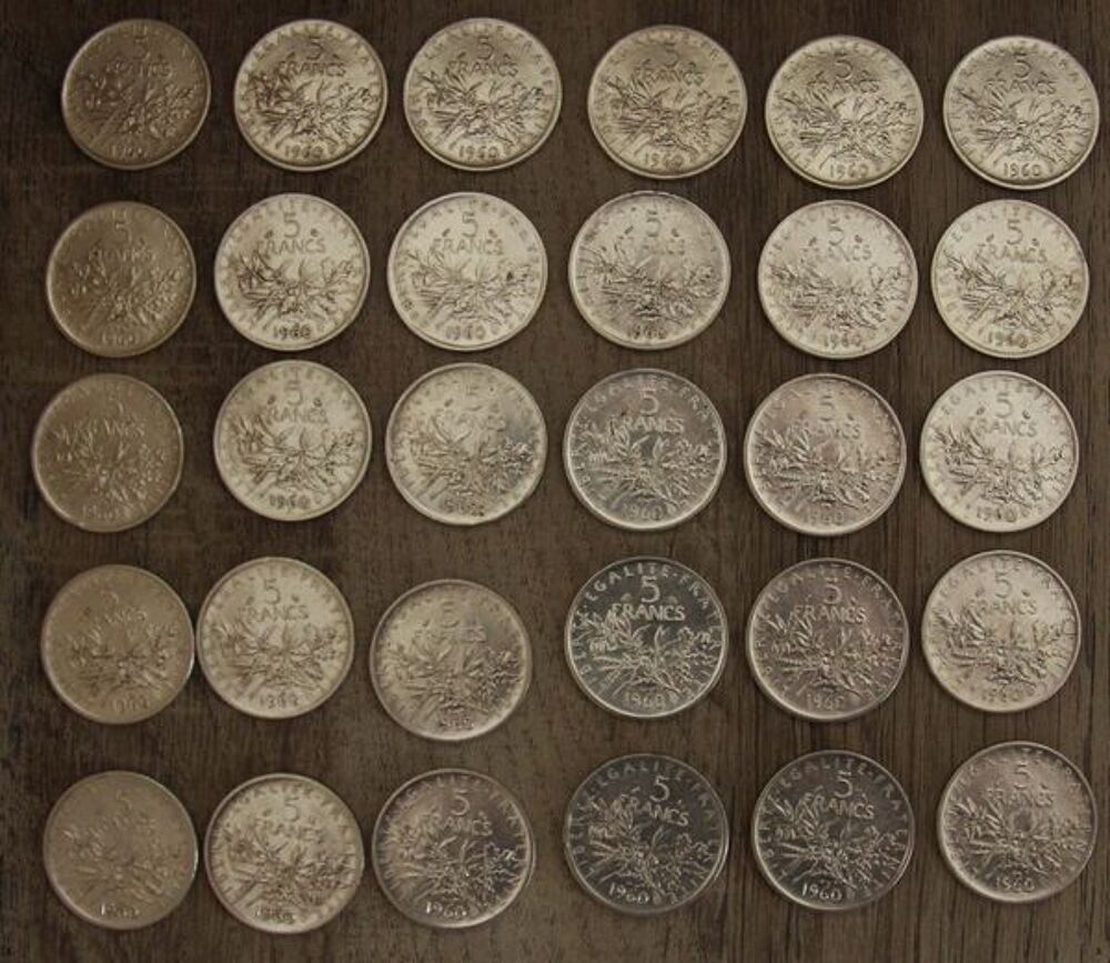 5 Francs argent Semeuse 