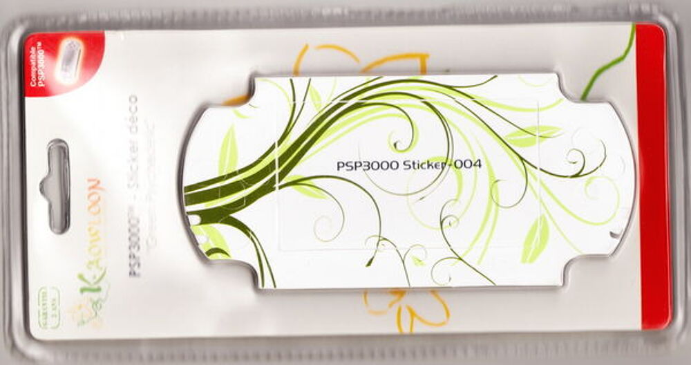 Sticker d&eacute;co psych&eacute;d&eacute;lique pour console PSP3000 NEUF
Consoles et jeux vidéos