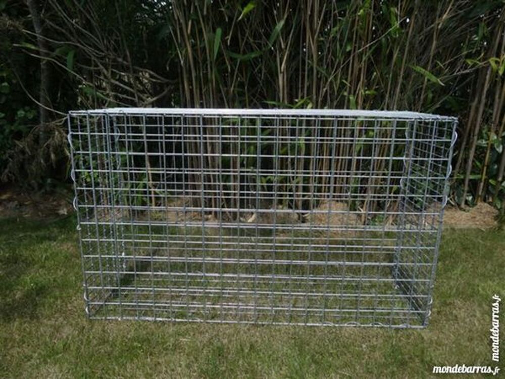 cage &agrave; galets (type gabion) Jardin