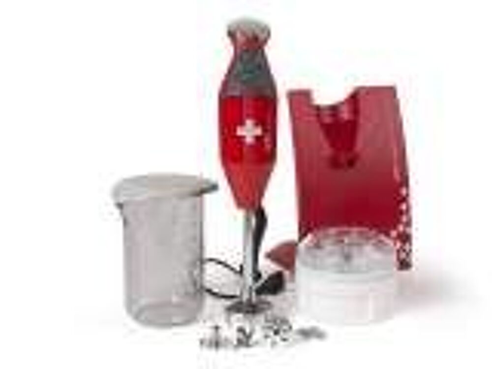 Bamix swissline m200 rouge neuf Electromnager