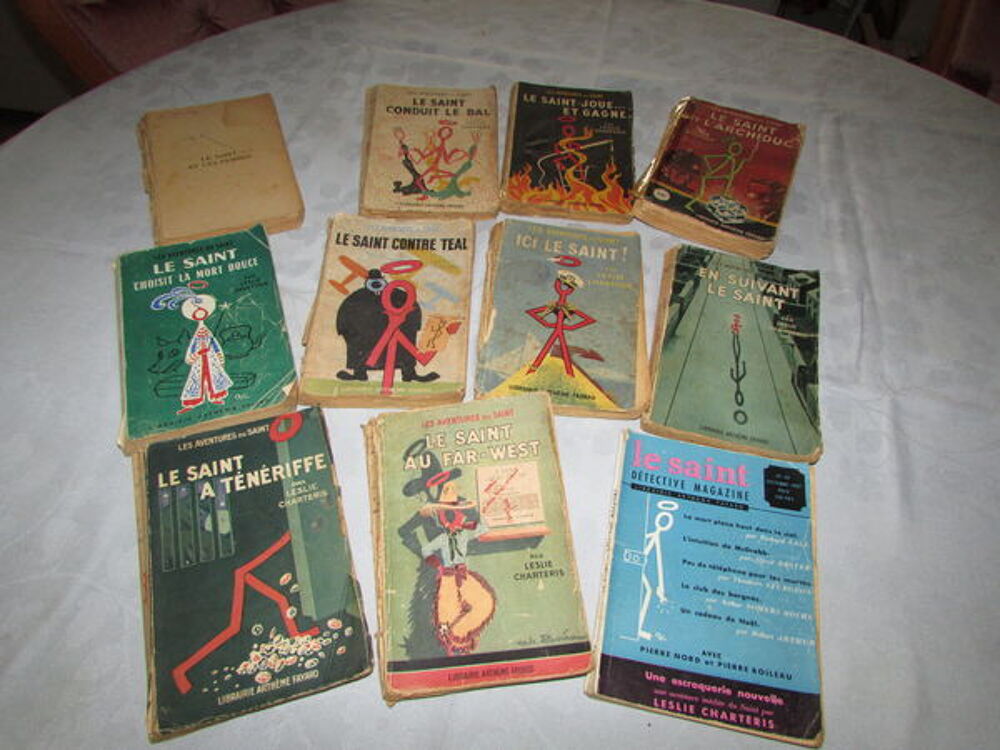 Collection "Les aventures du Saint Livres et BD
