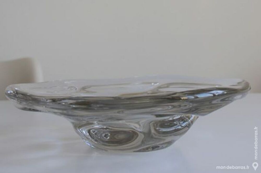 Coupe a fruits vintage 70 cristal Décoration