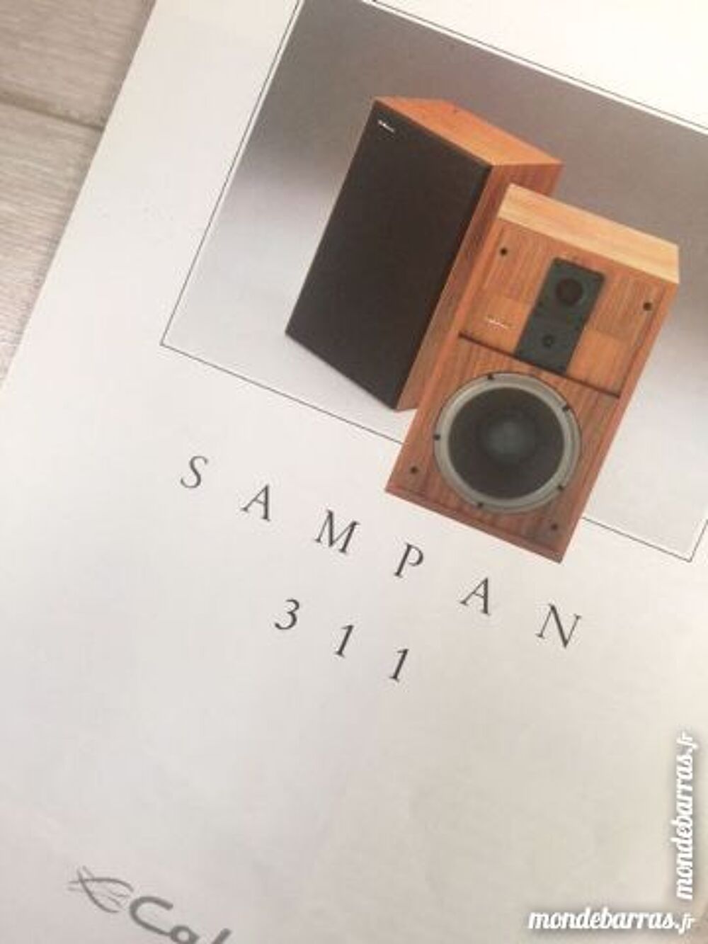 Documentation Cabasse Sampan 311 Audio et hifi