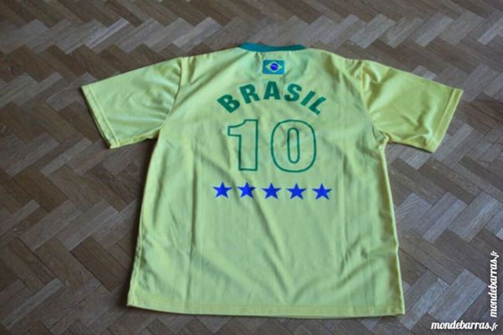 Tee-shirt Foot Brazil Sports