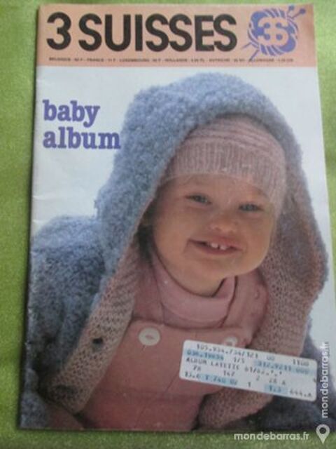 Livre tricot Baby Album 3 Suisses 3 Goussainville (95)