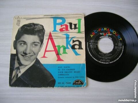 45 TOURS EP PAUL ANKA Just young 5 Nantes (44)