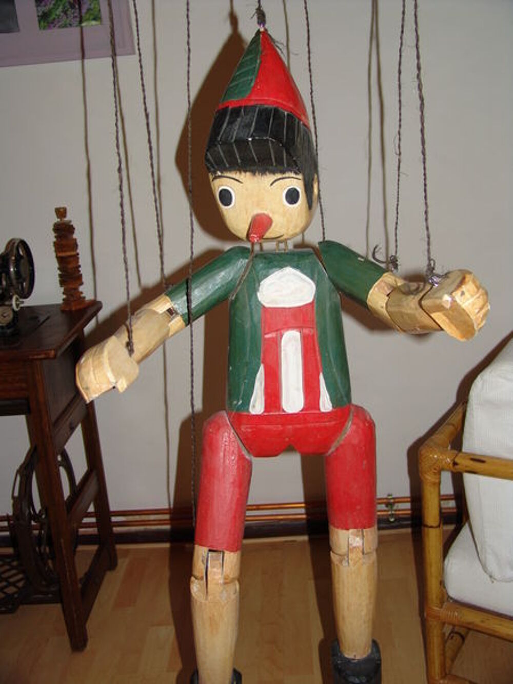 Marionnette &agrave; fils Pinocchio Jeux / jouets