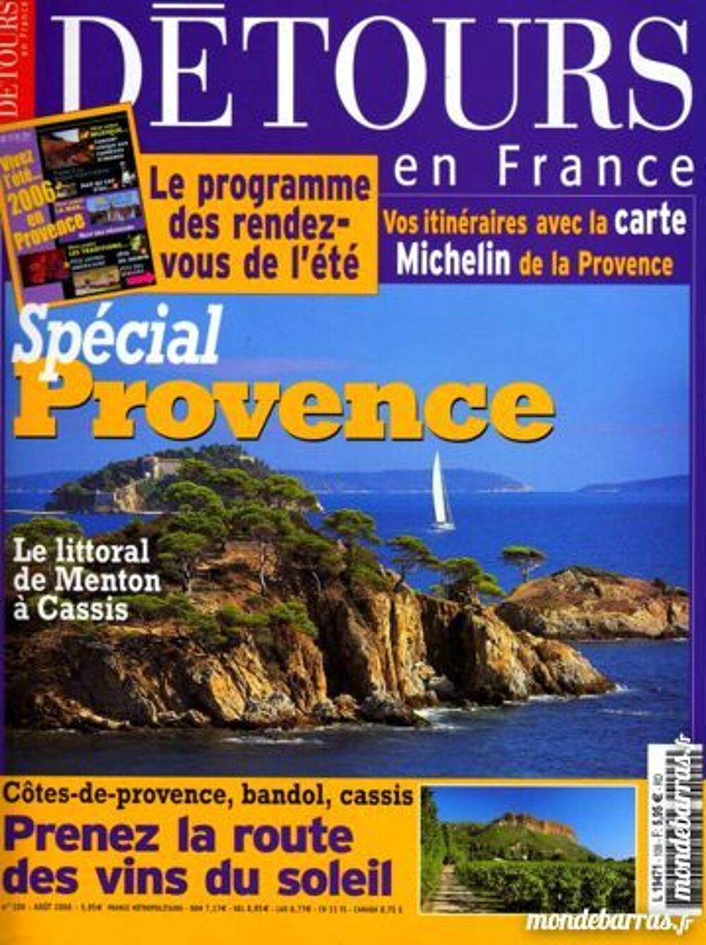 COTE D'AZUR - g&eacute;o - m&eacute;diterran&eacute;e / prixportcompris Livres et BD