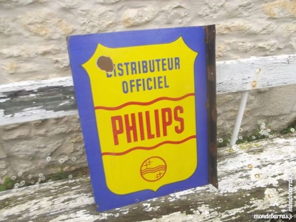 ancienne plaque &eacute;maill&eacute;e PHILIPS 