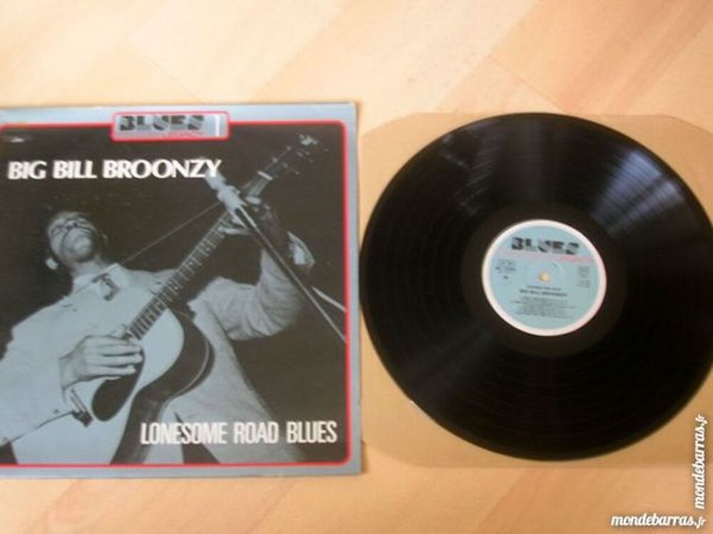 33 TOURS BIG BILL BROONZY Lonesome road blues CD et vinyles