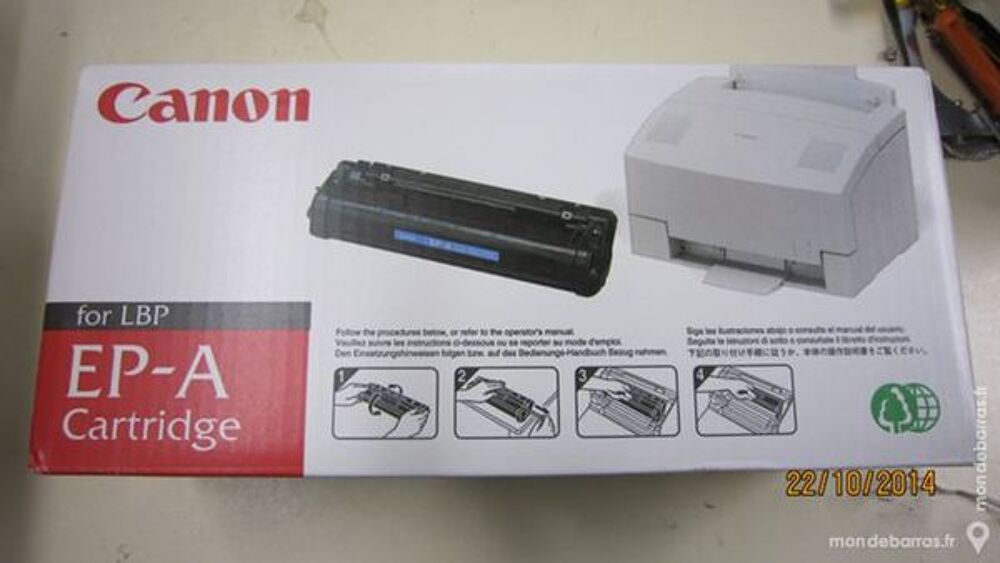 Toner d'origine NEUF CANON LBP ref:EP-A Matériel informatique