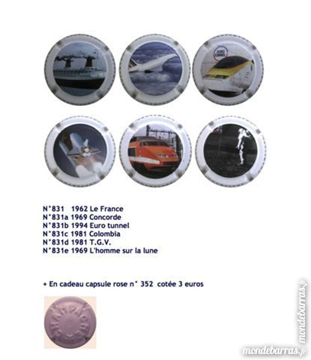 6 Capsules s&eacute;rie 50 ans de technologie 