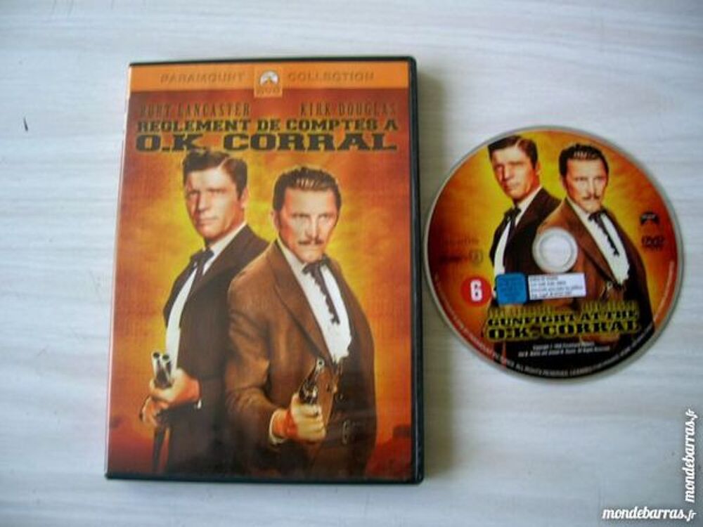 DVD OK CORRAL - Western DVD et blu-ray