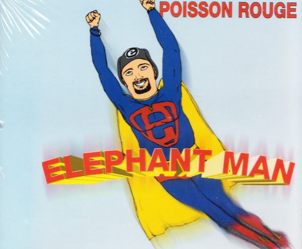 Maxi CD Poisson Rouge - Elephant man NEUF blister
CD et vinyles