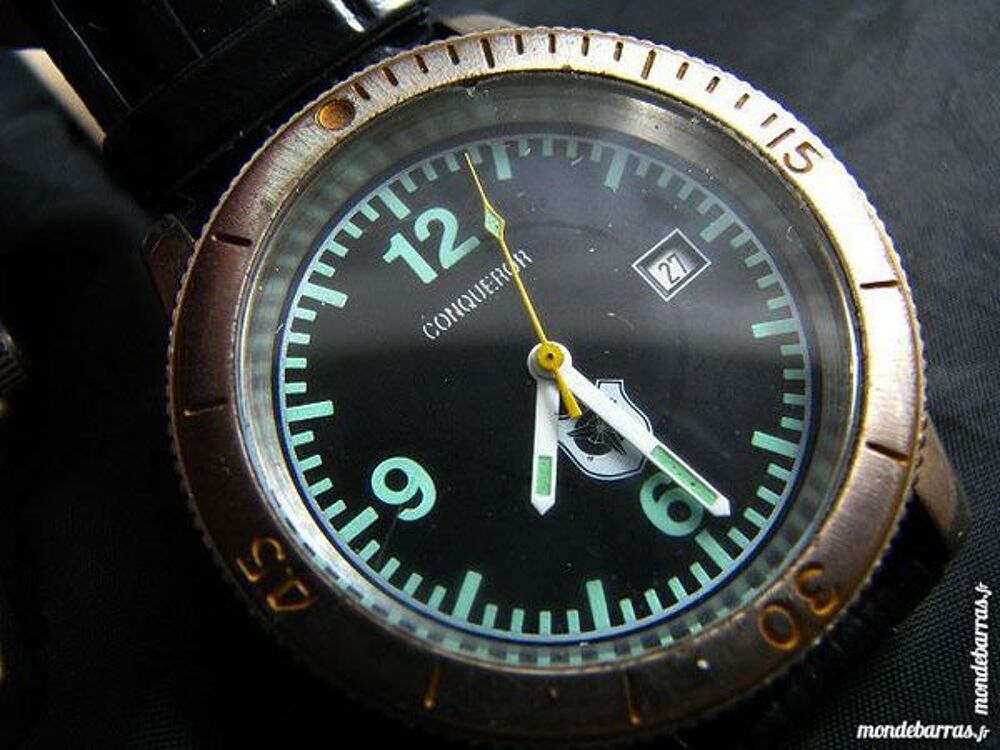 CONQUEROR MILITARIA 1990 collection montre DIV0096 Bijoux et montres