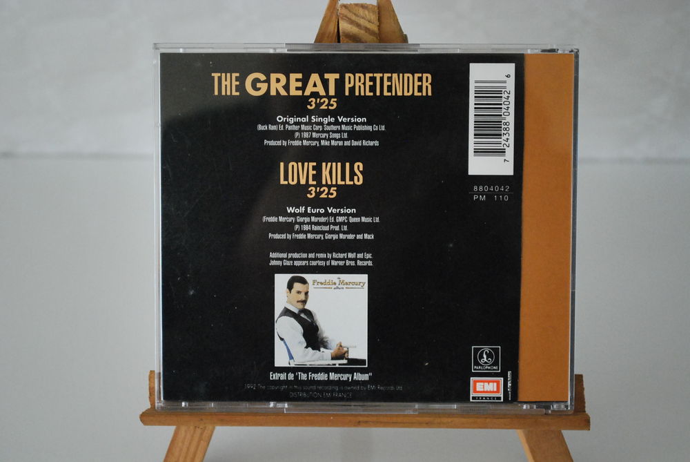 cd freddy mercury 
CD et vinyles