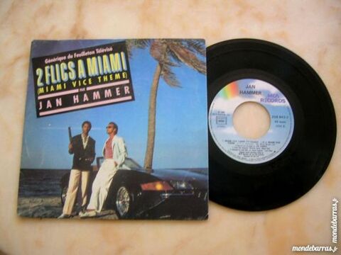 45 TOURS JAN HAMMER 2 flics à Miami - Générique TV 11 Nantes (44)