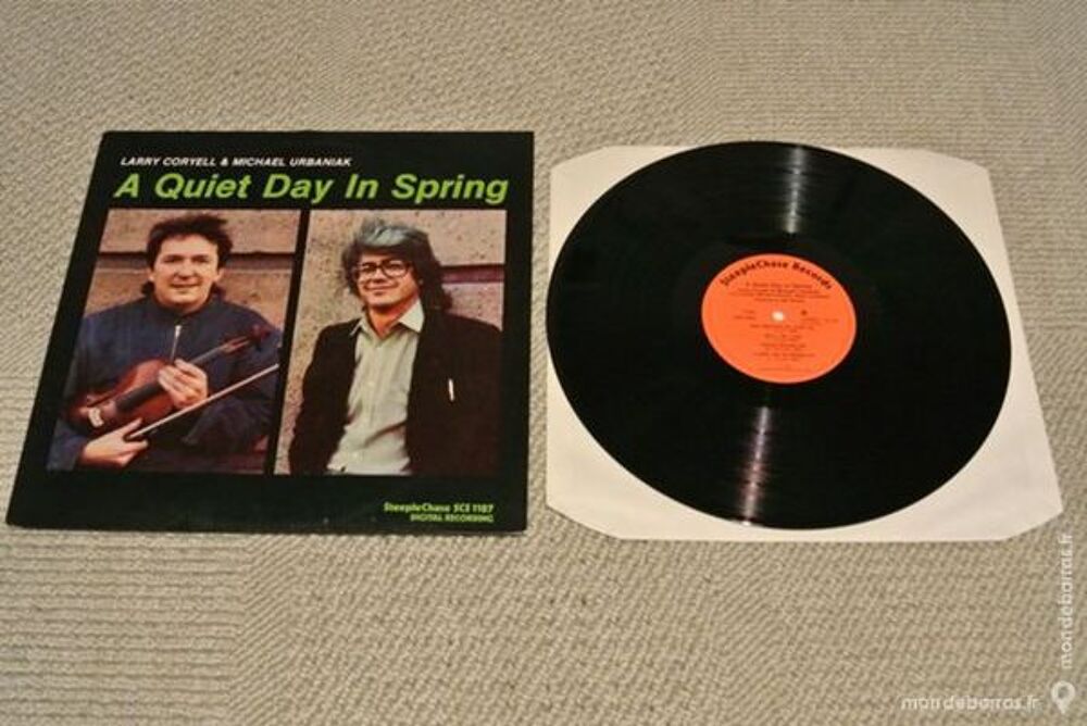 Larry Corryel &amp; Michael Urbaniak - A quiet day CD et vinyles