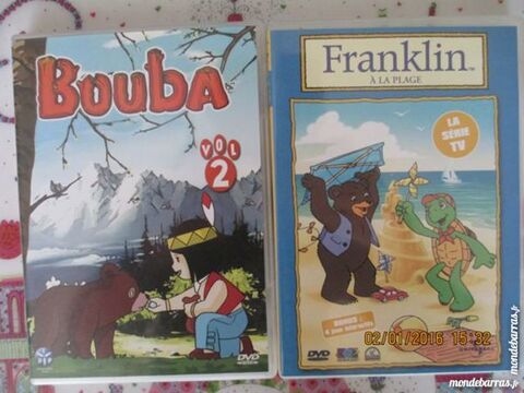 2 DVD : Franklin  la plage et Bouba 5 Alfortville (94)