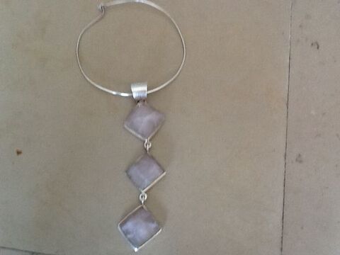 Collier argent avec quartz 70 Annecy (74)