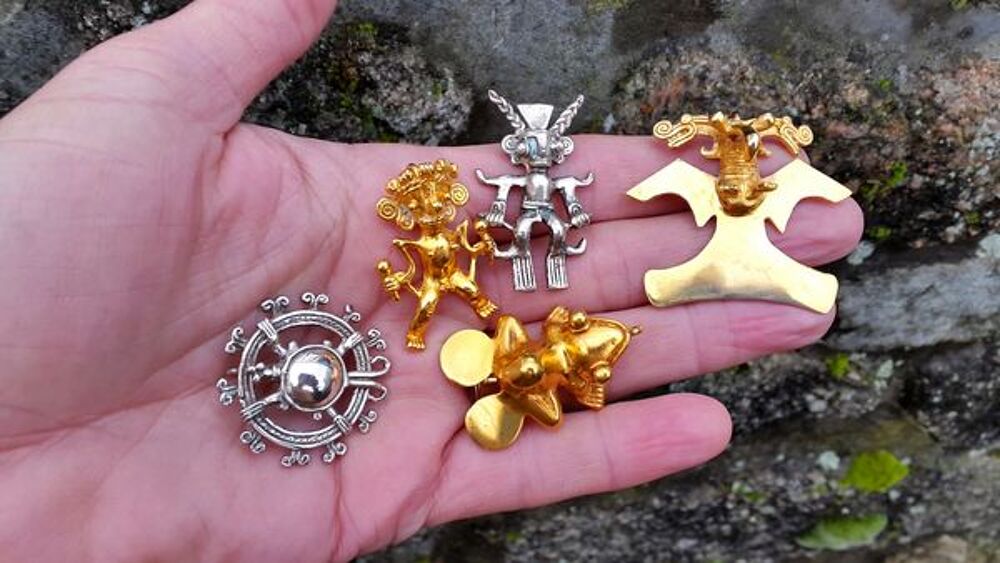 R&eacute;pliques de Bijoux Pr&eacute;colombiens Mus&eacute;e de l'Or de Bogot&aacute; Bijoux et montres