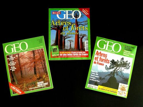 ARBRES et FORETS - GEO / prixportcompris 13 Reims (51)